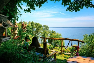Resort Hotel Restaurant Family's Star. Park Hotel is a cozy place for family vacations ID: 2717