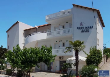 Three-story hotel 100 meters from the wonderful beach of Almyrida resort Crete Greece ID: 2920