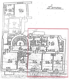 Австрійська 4-кімнатна квартира в центрі Львова &mdash; вул. Щепкіна, 96 м&sup2;, пам'ятка архітектури ID: 6805