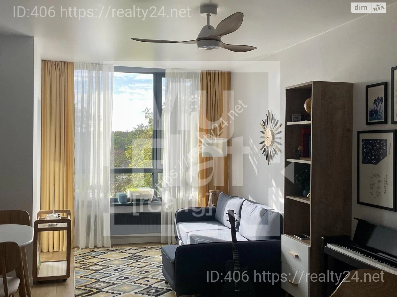 31 m2 Studio in Pushcha- Vodytsia  -  Designer Renovation, Forest  Lakes Nearby ID: 19809