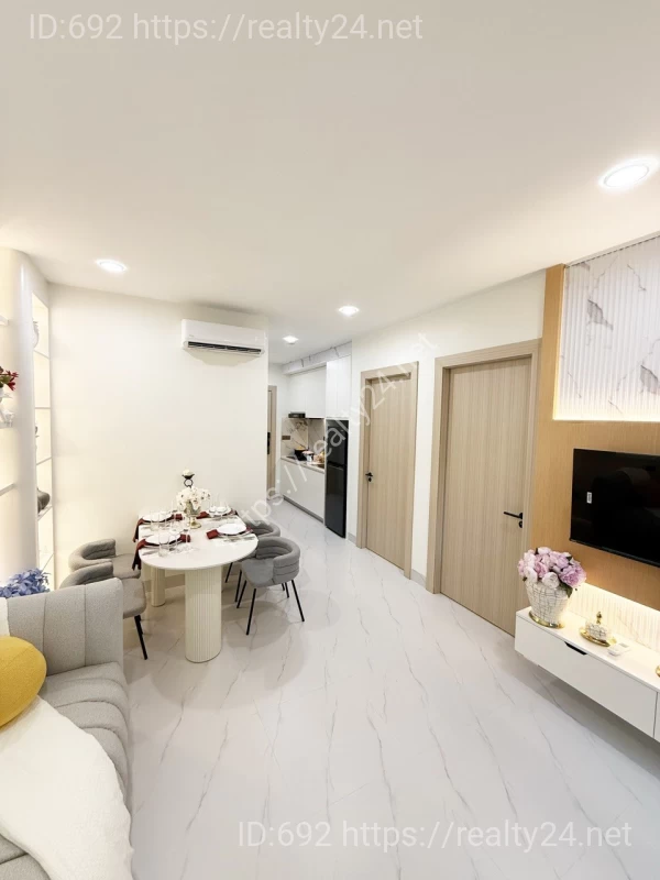 Квартира 2 спальни 87м2 в Kingston Royale роскошный кондоминиум в центре Пномпеня Камбоджа ID: 28880