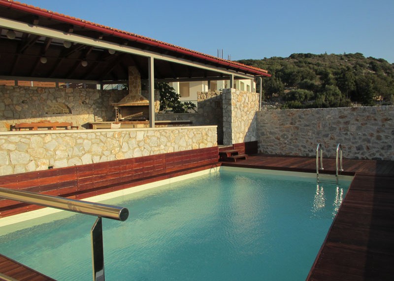 Construction of a swimming pool on the territory of the Building, CC DomKrit , Crete, Greece